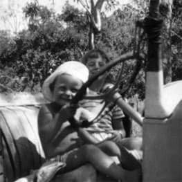 Craig Munro as a young child.
